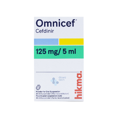 [6161] Omnicef 125mg/5ml Susp 40ml