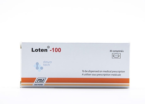 [7758] Loten 100 Mg 30 Tab