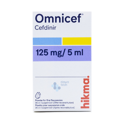 [6162] Omnicef 125mg/5ml Susp 80ml