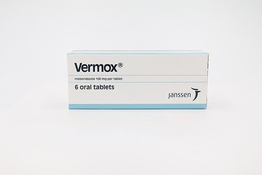 [698] Vermox Tab100mg 6'S