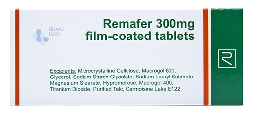 [2986] Ferrous Gluconate 300mg Tab 50'S