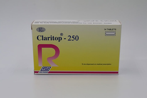 [6095] Claritop 250mg Tab 14'S