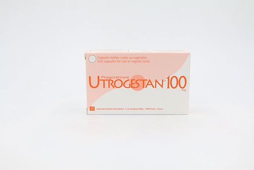 [6143] Utrogestan 100mg Oral/Vaginal Cap.30'S