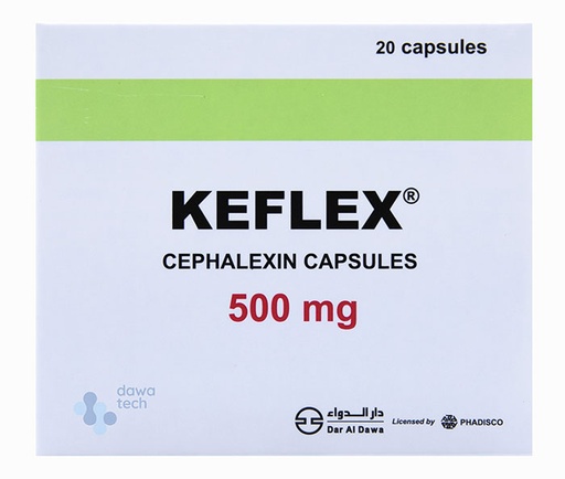 [4513] Keflex 500mg Caps  20'S
