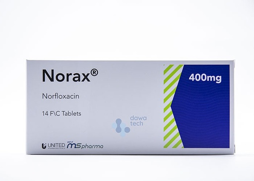 [3991] Norax 400mg Tabs 14'S