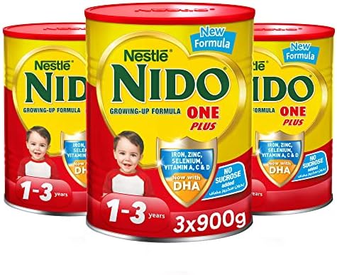 [7157] Nido Prebio 900gm Milk (احمر)