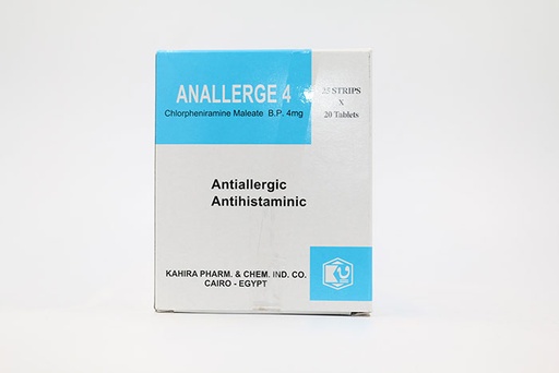 [12898] Anallerge 4 Strips 25 Tab 20