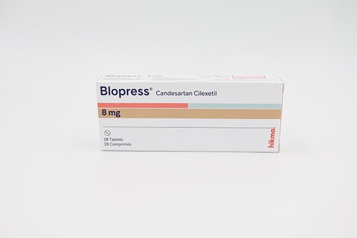 [6152] Blopress 8mg Tab 28'S