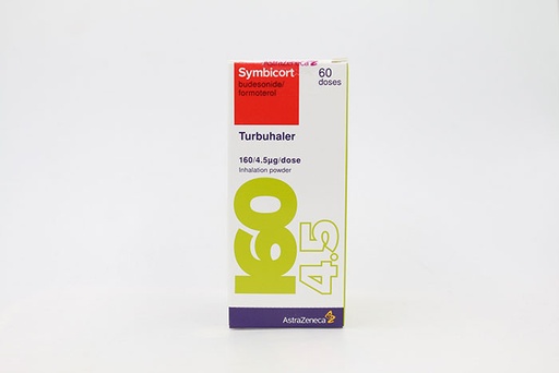 [6917] Symbicort Turbuhaler 160/4.5mcg 60 Doses