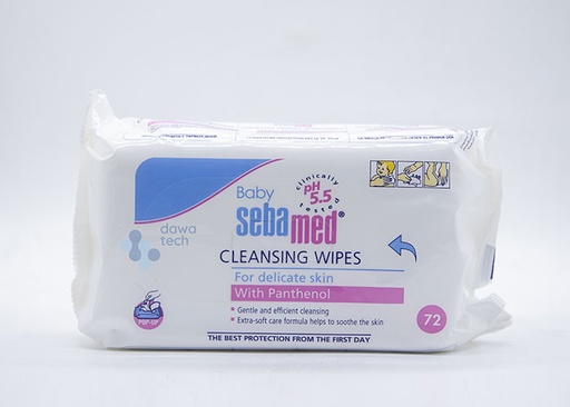 [12661] Seba Med Baby Cleansing Wips 72