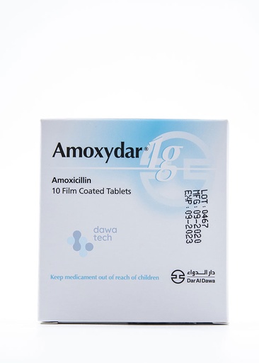 [11764] Amoxydar 1g Tablet