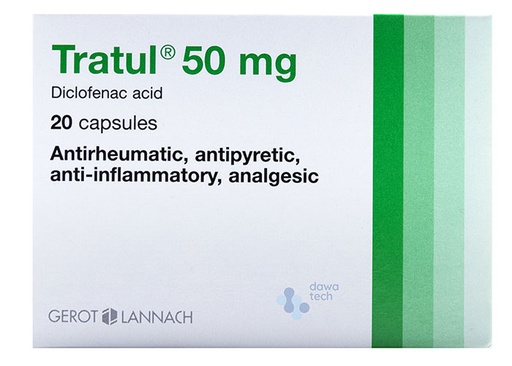 [2911] Tratul Caps 50mg 20'S