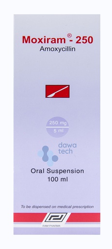 [186] Moxiram 250mg Susp .100ml