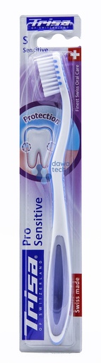[14291] Trisa Tooth Brush End-Rounded Hard