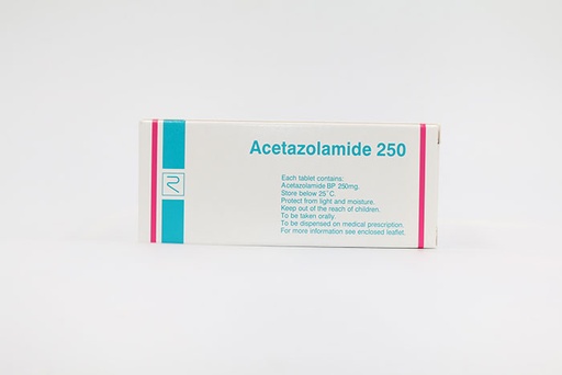 [14628] Acetazolamide 250mg Tab