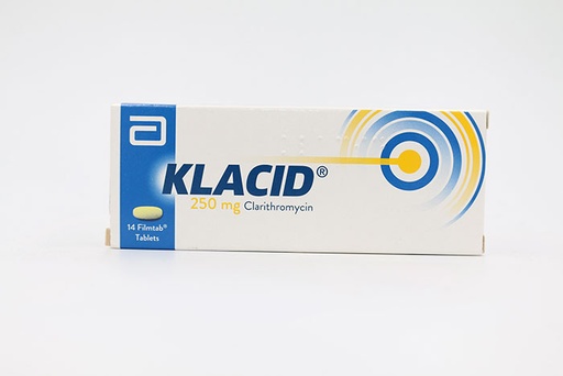 [1255] Klacid 250 Mg Tabs 14'S