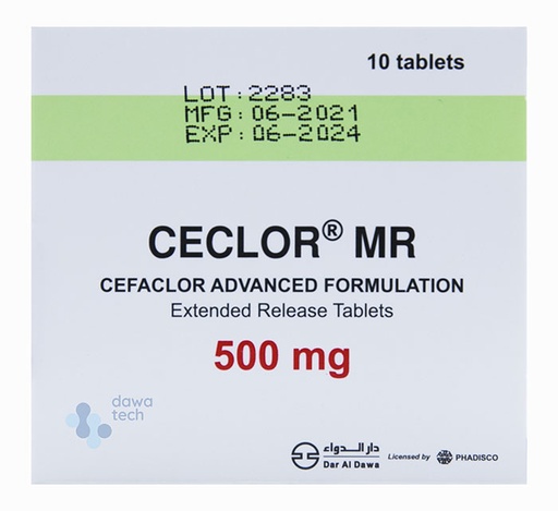 [1493] Ceclor Mr 500mg Tab 10'S