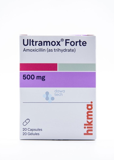 [637] Ultramox 500mg Caps 20