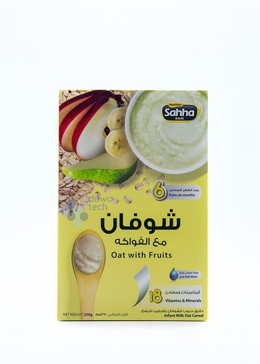 [12781] sahha oat with fruits250gr