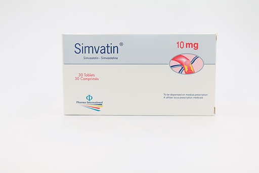 [15595] Simvatin 10mg Tab. 30'S