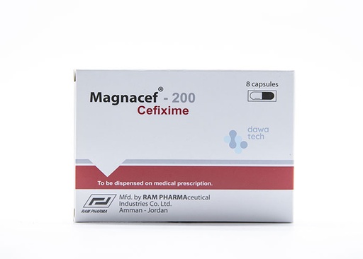 [1347] Magnacef  200mg Cap 8'S