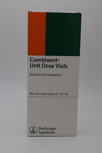 [3864] Combivent Udv 20'S Of 2.5ml