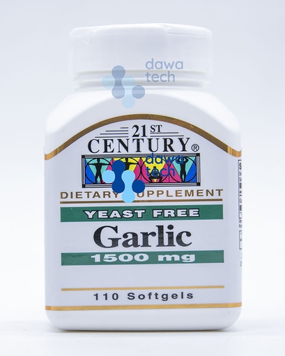 [14140] 21st Century Garlic 1500mg