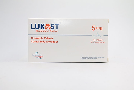[18431] Lukast 5 Mg Chewable Tab