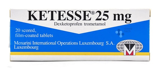 [18774] Ketesse 25mg Tab