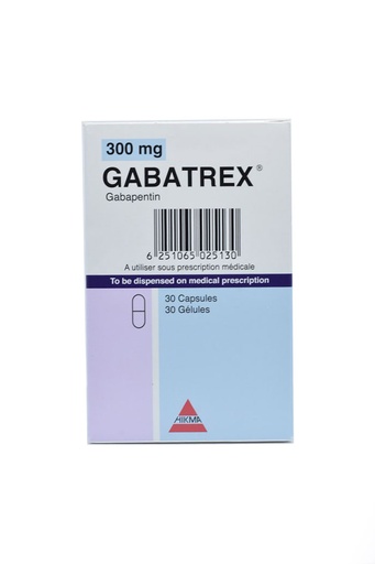 [18515] Gabatrex 300 Mg 30 Caps