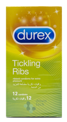 [15709] Durex Ribbed 12