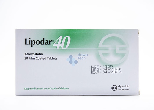 [19583] Lipodar 40tab 30