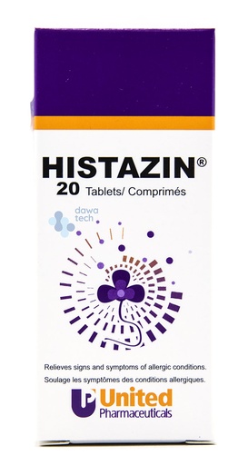 [3980] Histazin 25mg Tabs 20'S