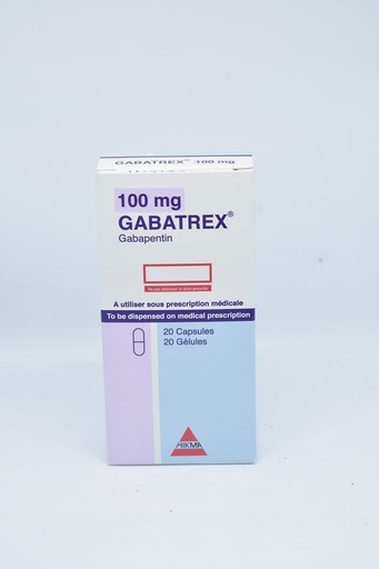 [18837] Gabatrex 100 Mg 20 Caps