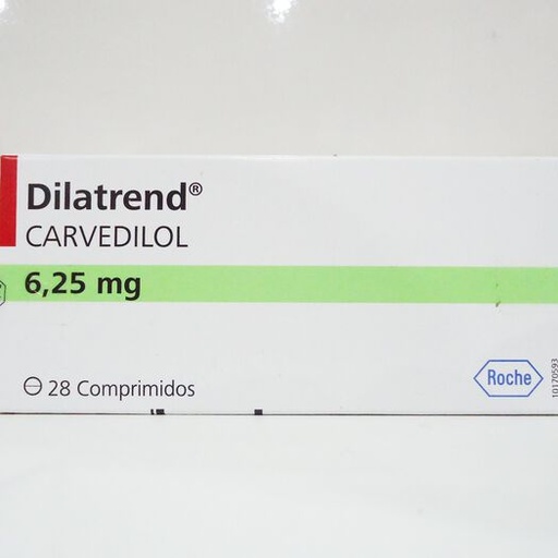 [2479] Dilatrend 6.25mg Tab  30'S
