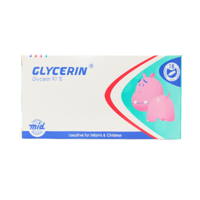 [2821] Glycerin Infant Supp. 18'S/Pack