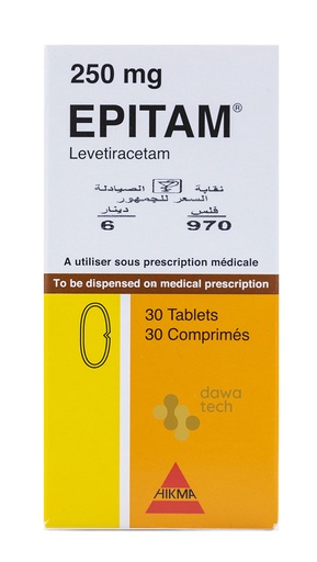 [20002] Epitam 250mg 30tab