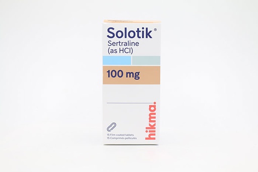 [19092] Solotik 100 Mg 15 Tab