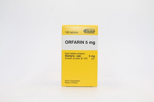 [1124] Orfarin 5mg Tabs 100'S