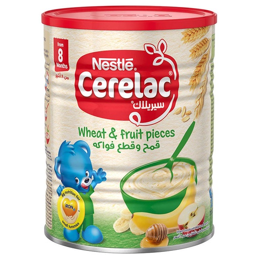 [17064] Cerelac Wheat Fruit Pieces 400g
