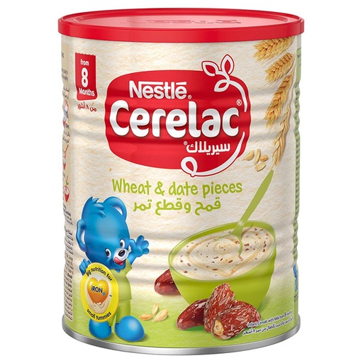 [16695] Cerelac Dates Pieces&Wheat 400gm