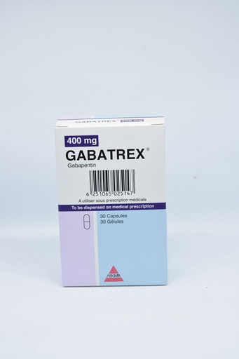 [19572] Gabatrex 400 Mg 30 Caps