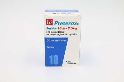 [14642] Bi-Preterax 10mg/2.5mg  30Tab