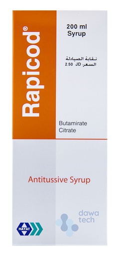 [19523] Rapicod 200ml Syrup