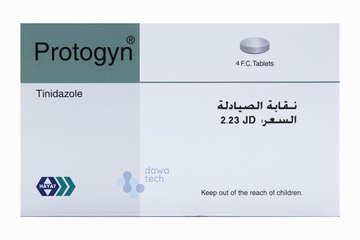 [4033] Protogyn 500mg 4 Tabs