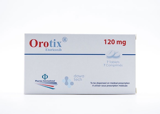 [23031] Orotix 120mg 7 Tabs