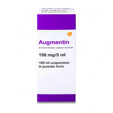 [2173] Augmentin Syrup 156mg/5ml 100ml