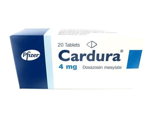 [1642] Cardura 4mg Tabs 20'