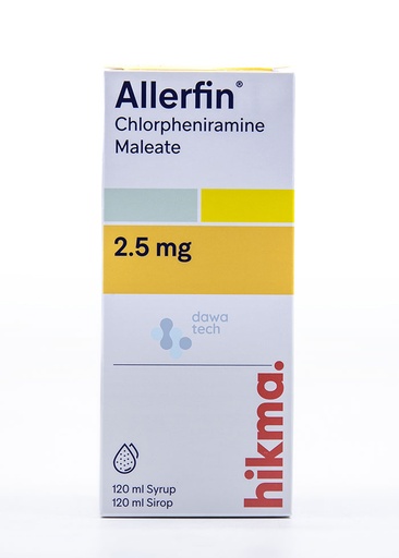 [520] Allerfin Syrup 120ml.
