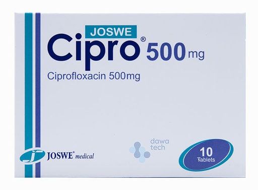 [4758] Cipro 500mg Tab 10'S